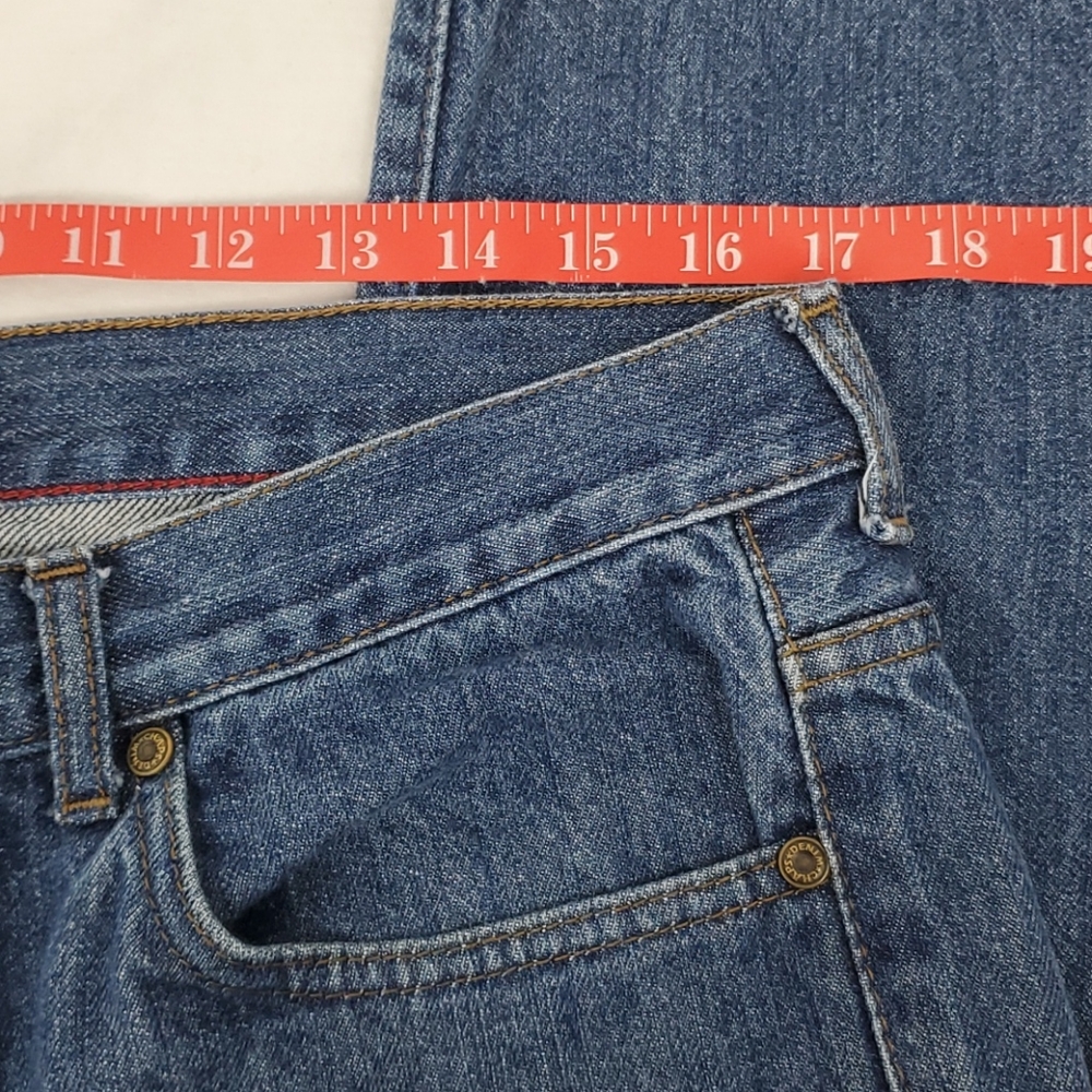 Chaps Denim Straight Leg Blue Jeans Men's 34/30 - Picture 9 of 11